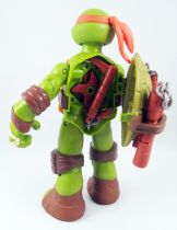 Teenage Mutant Ninja Turtles (Nickelodeon 2012) - 10\  Battle Shell Michelangelo (loose)