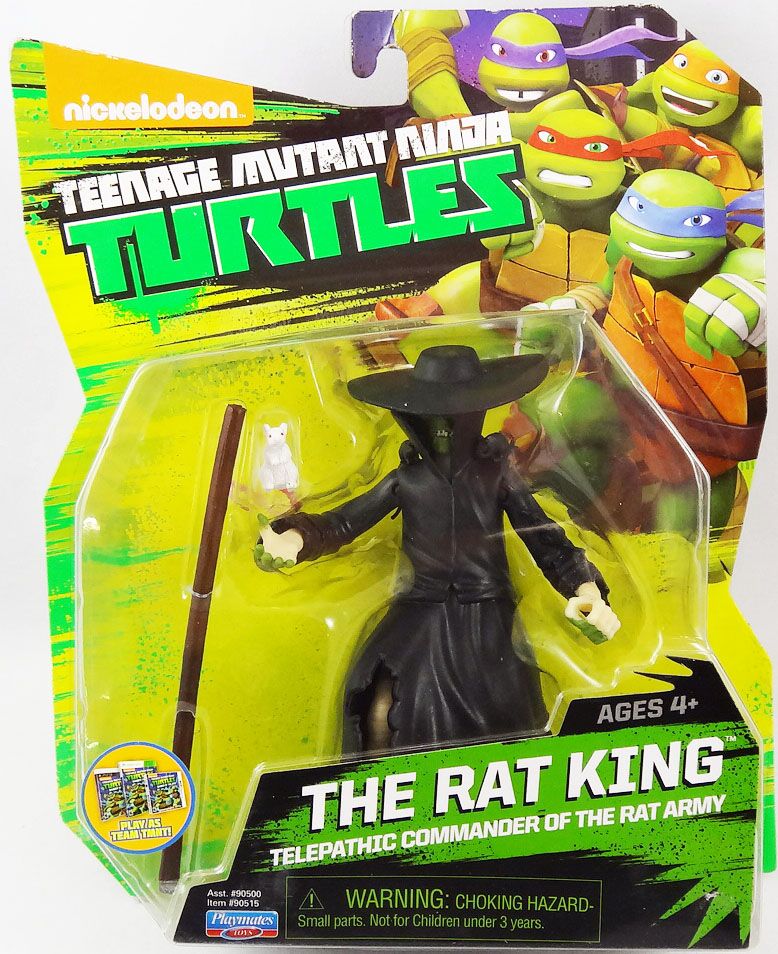 The Rat King, Telepathic Commander of the Rat Army, TMNT, Playmates