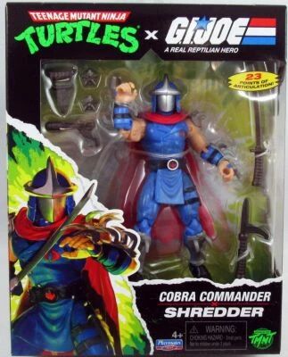 Teenage Mutant Ninja Turtles X G.I.Joe - Playmates - Cobra Commander Shredder