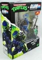 Teenage Mutant Ninja Turtles X G.I.Joe - Playmates - Snake Eyes Leo