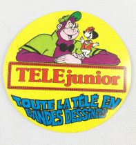 TELE Junior - Autocollant Promotionnel (1977)