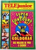 TELE Junior - Bi-Monthly Magazine n&deg;19 (march 1979) : Grendizer, Spider-Man, Bionic Woman, 6M$ Man, Tarzan, Wild Wild We
