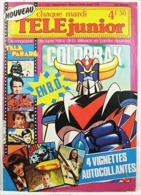 Télé Junior N°27 1980 – Goldorak Et Poster Groquik Rare