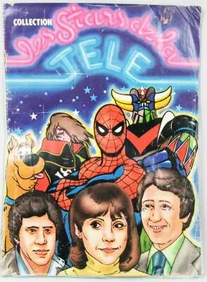 TELE Junior - Stickers collector album \ Les Stars de la T�l�\ 