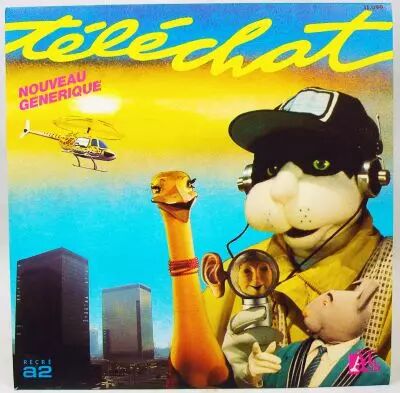T�l�chat - Disque 45T- G�n�rique s�rie TV - Disque Ades 1984