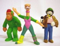 Téléchat - Set of 3 PVC figures