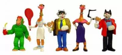 Téléchat - Série de 5 figurines PVC Comics Spain