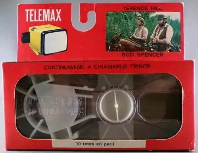 Terence Hill Bud Spencer - Cartouche Film Super 8 Telemax - #201 On Continue � l\'appeler Trinita 10 T�tes en P�ril