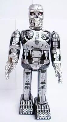 Terminator 2 - Medicom Toy - Endoskeleton - Figurine m�canique m�tal \ Nostalgic Future\ 