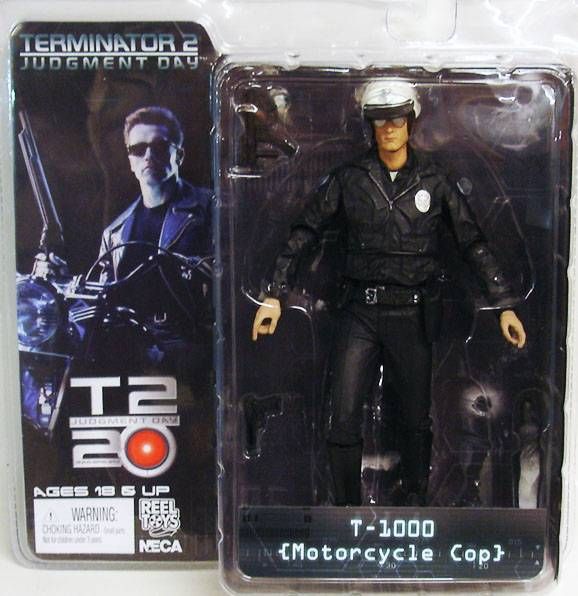 Terminator 2 T 1000 Motorcycle Cop Neca