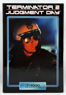Terminator 2 - T-1000 (Motorcycle Cop) Ultimate Figure - NECA