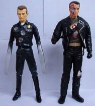 Terminator 2 - T-800 vs T-1000 Mint in box 12 inches Tsukuda