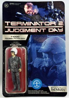 Terminator 2 Judgment Day - ReAction Figure - T-1000 Frozen Patrolman