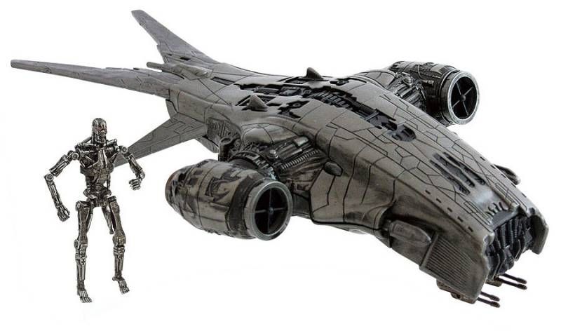 Terminator Salvation Playmates Hunter Killer Vehicle And T 700 Figure