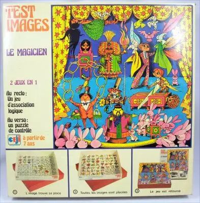 Test Images Le Magicien - Jeu de soci�t� - Ceji Compagnie du Jouet 1972