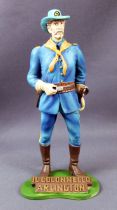 Tex Willer - Hachette resin statue - Colonel Arlington