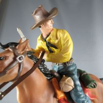 Tex Willer - Hachette resin statue - Tex Willer & Dynamite