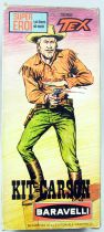 Tex Willer - Mego - Kit Carson 8\  Action-Figure - Baravelli Italy 1971