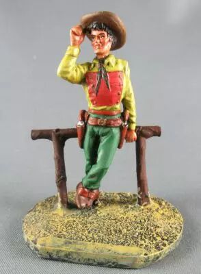 Tex Willer - Mini Sc�nette Figurine Plomb - Kit Willer