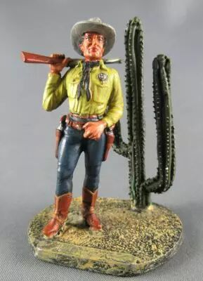 Tex Willer - Mini Sc�nette Figurine Plomb - Tex Willer