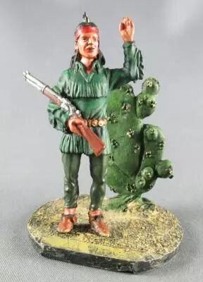 Tex Willer - Mini Sc�nette Figurine Plomb - Tiger Jack