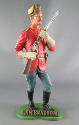 Tex Willer - Statuette r�sine Hachette - Jim Brandon