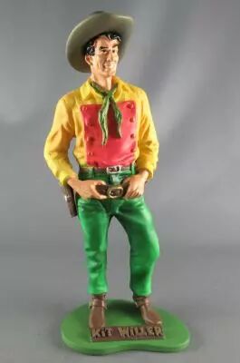 Tex Willer - Statuette r�sine Hachette - Kit Willer