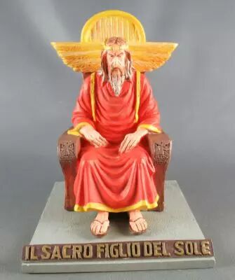 Tex Willer - Statuette r�sine Hachette - Le Fils Sacr� du Soleil