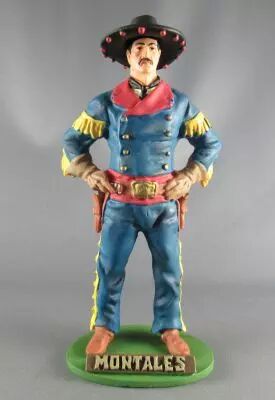 Tex Willer - Statuette r�sine Hachette - Montales