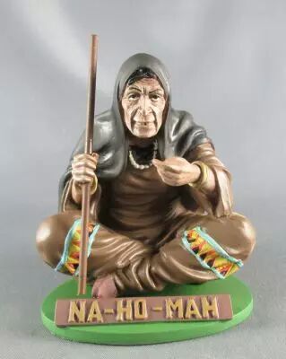 Tex Willer - Statuette r�sine Hachette - Na-Ho-Mah