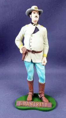 Tex Willer - Statuette r�sine Hachette - Quantrell