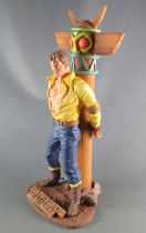 Tex Willer - Statuette résine Hachette - Tex Prisonnier des Navajos