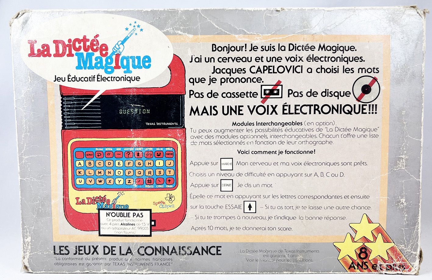 Super Dictée Magique - Texas Instruments Super Dictée Magique