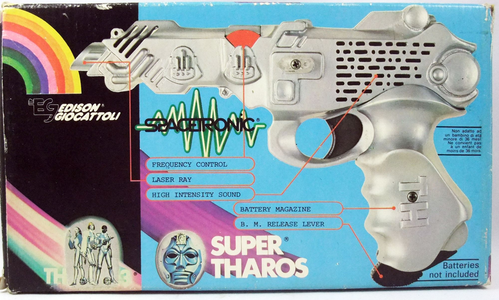 TH3 - Edison Giocattoli - Super THAROS (Pistolet Laser