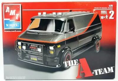 Tha A-Team (L\'Agence Tous Risques) - MPC ERTL - maquette plastique �chelle 1/25�me Van GMC de Barracuda