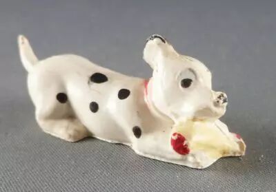 The 101 dalmatians - Jim figure - Puppy leating bone (red collar)