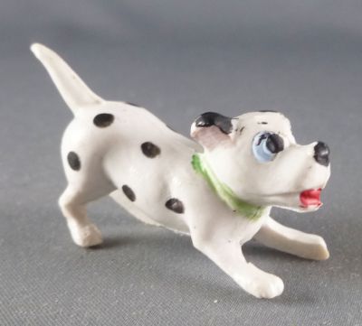 The 101 dalmatians - Jim figure - Puppy ready to jump (green collar)