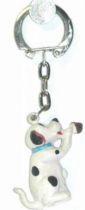 The 101 dalmatians - Jim Keychain - Baby smocking (blue collar)