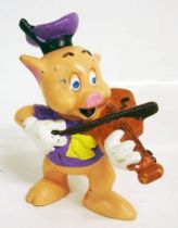 The 3 Little Pigs - Bullyland pvc figure - Pig violonist