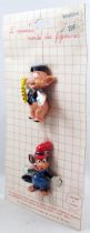 The 3 Little Pigs - Comics Spain pvc figure - Fifler Pig and Lil\'Wolf (mint on card)