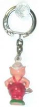 The 3 Little Pigs - Jim key chain figure - Pig bricklayer