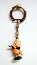 The 3 Little Pigs - Jim key chain figures - Pig Flutist