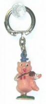 The 3 Little Pigs - Jim key chain figures - Pig violonist