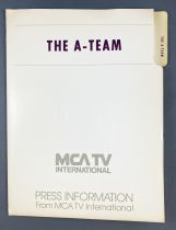 The A-TEAM -  MCA TV International Press Information (1984)