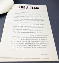 The A-Team (L\'Agence Tout Risque) - Dossier de Presse (Press Information) MCA TV International (1983)