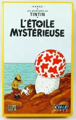 The Adventures of Tintin - VHS Videotape Citel Video \ The Mysterious Star\ 