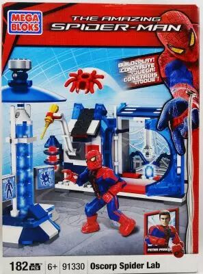 The Amazing Spider-Man (2011) - Mega Bloks - Oscorp Spider Lab (Ref 91330)