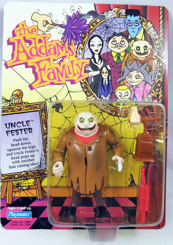The Animated Addams Family - Set of 6 Playmates figures : Gomez, Morticia,  Lurch, Pugsley, Uncle Fester, Granny