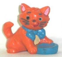 The Aristocats - Bully PVC figure - Toulouse (blue bowl)