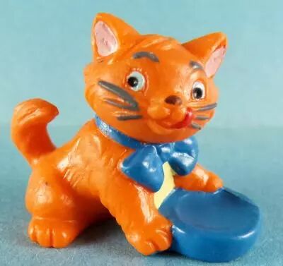 The Aristocats - Bully PVC figure - Toulouse (Blue Bowl)